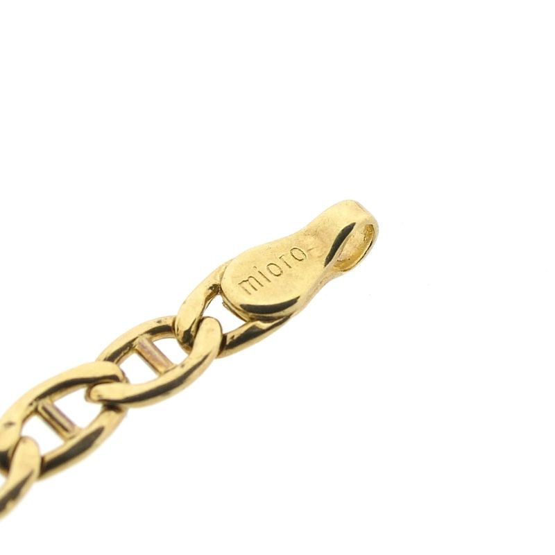 Image 3 of Two-tone gold navy link chain