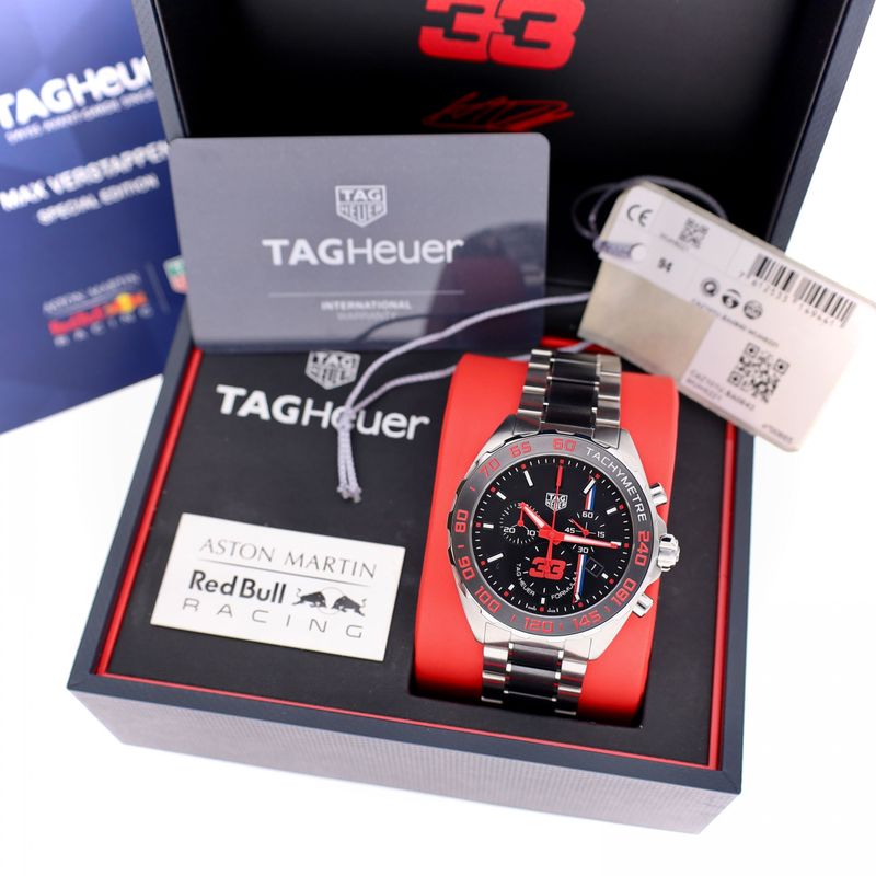 Image 14 of TAG Heuer Formula 1 'Max Verstappen Ltd.' CAZ101U.BA0843; Men's Watch