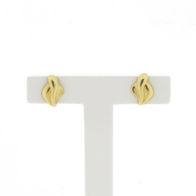Image 1 of Golden fantasy stud earrings