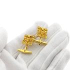 Image 6 of Gold cufflinks with oriental design