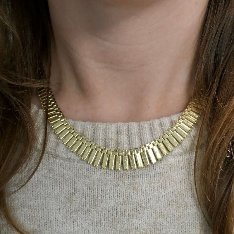 Image 8 of Gold Cleopatra necklace