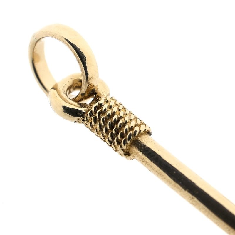 Image 9 of Gold pendant of a labrys.