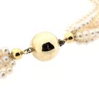Image 3 of Pearl necklace with gold clasp