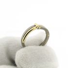 Image 5 of Two-tone gold ring with titanium