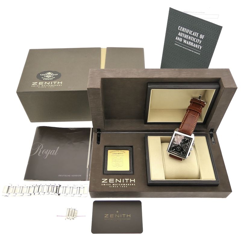 Image 24 of Zenith El Primero 'Port Royal' 03.0550.400; Chronograph men's watch