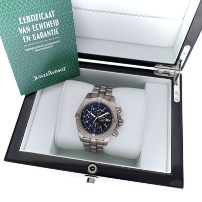 Image 2 of Breitling Avenger Titanium Chronograph E13360; Automatic Men's Watch