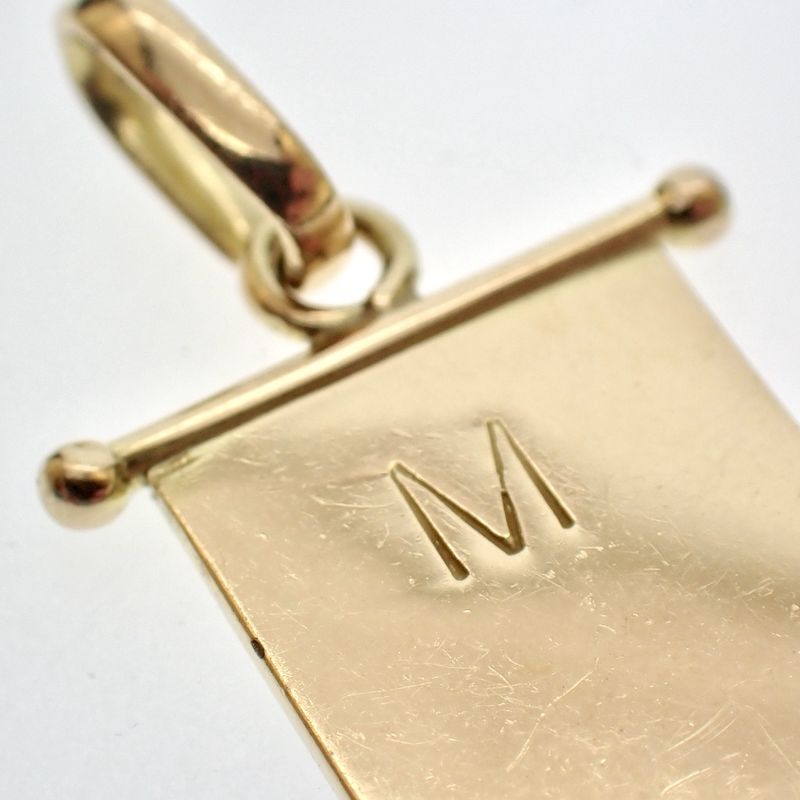 Image 4 of Gold pendant of the Scottish flag; Giove Pluvio