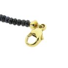 Image 5 of Multi-colored sapphire bead necklace with gold clasp