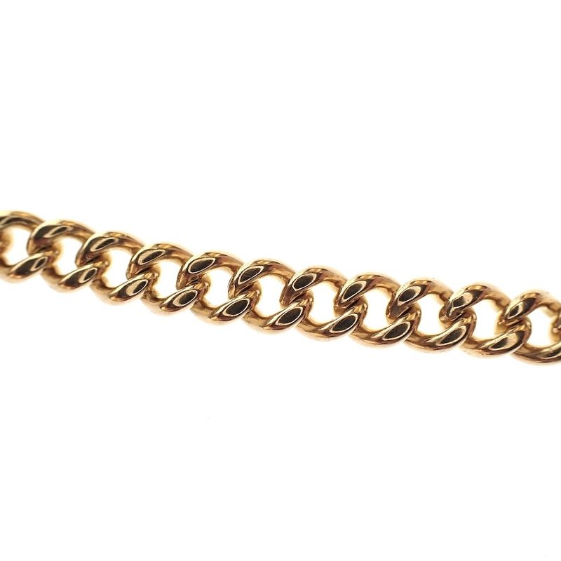 Image 3 of Vintage gold watch chain; Chatelaine (for a pocket watch) | 28 cm