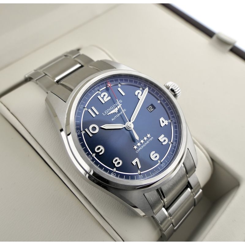 Image 13 of Longines Spirit Automatic Chronometer L3.810.4.93.6; Automatic men's watch