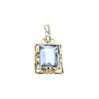Image 1 of Gold pendant with topaz