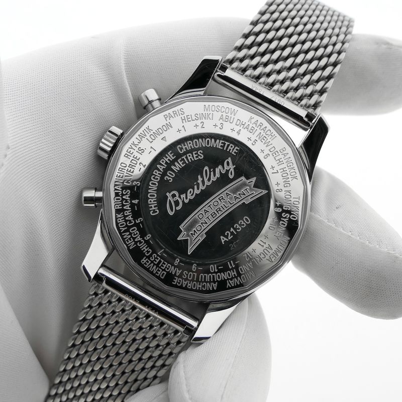 Image 16 of Breitling Montbrillant Datora A21330; Chronograph men's watch