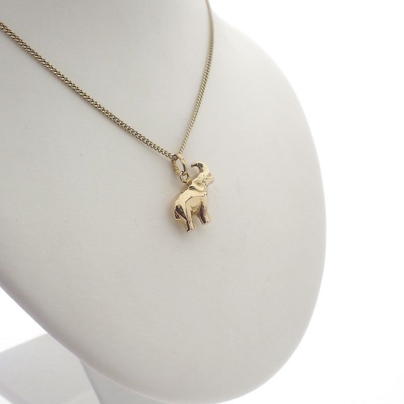 Image 6 of 18K Gold Elephant Pendant