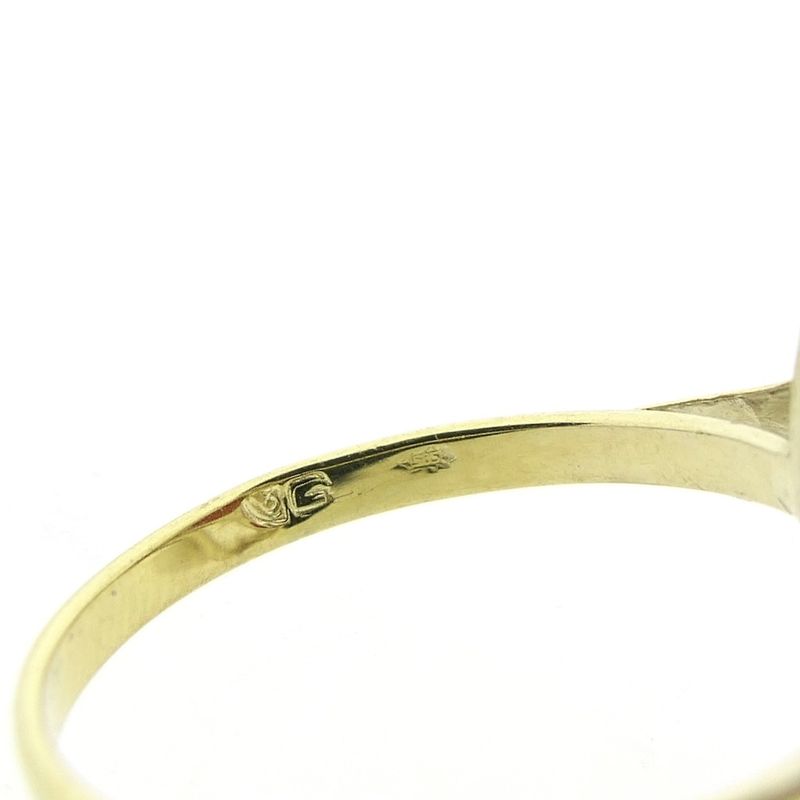 Image 6 of Gold ring with carnelian | Vintage