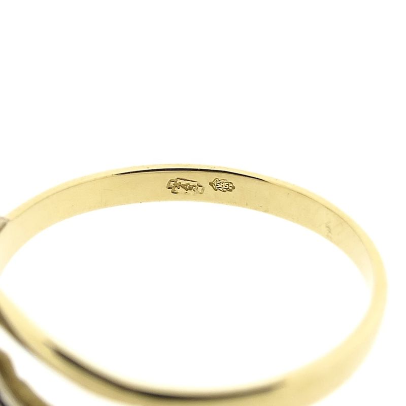 Image 8 of Two-tone gold fantasy ring