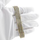 Image 6 of Two-tone gold fantasy link bracelet