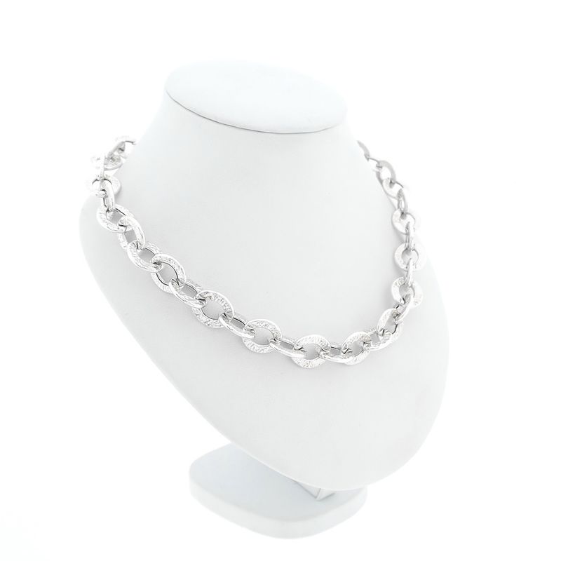 Image 3 of Silver fantasy link chain.