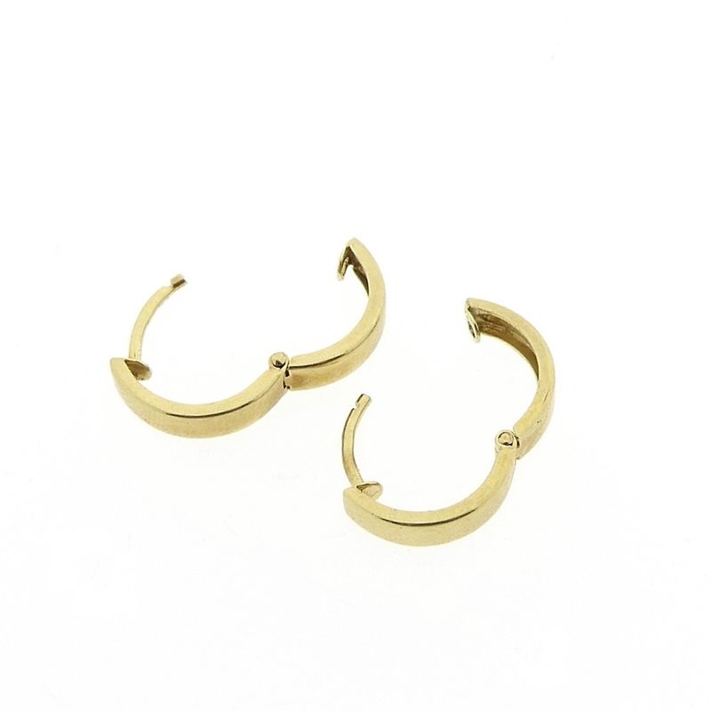 Image 4 of Gold earrings | Ø 12.4 mm