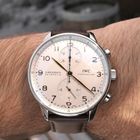 Image 22 of IWC Portuguese IW371445; Automatic chronograph men's watch