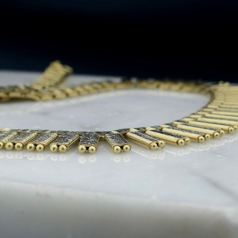 Image 2 of Gold Cleopatra necklace