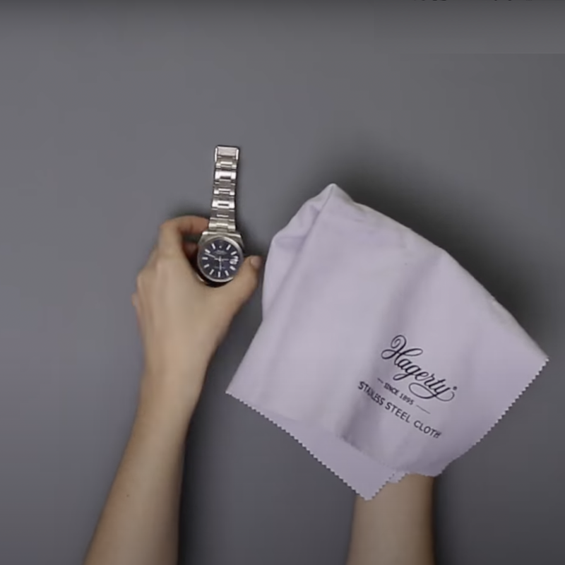 Image 3 of Hagerty; Watch polishing cloth; Stainless Steel Cloth