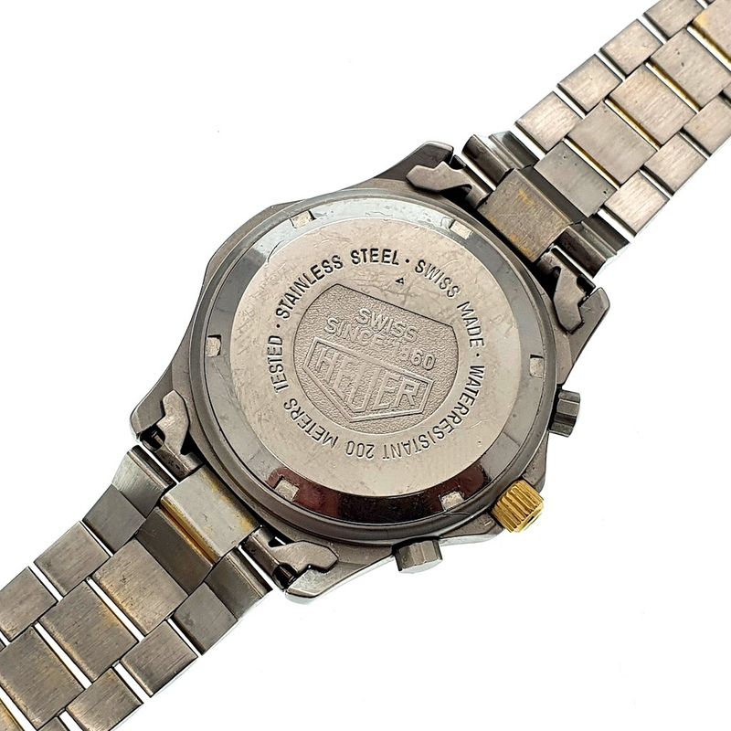 Image 12 of (Tag) Heuer 2000 Chronograph; Vintage chronograaf heren horloge