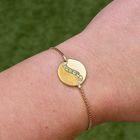 Image 2 of Adjustable bracelet with yinyang image