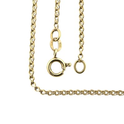 Golden fantasy link chain | 52.5 cm Image 1 of Golden fantasy link chain | 52.5 cm