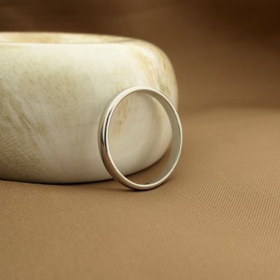 Image 2 of Platinum ring; Tiffany & Co; By Elsa Peretti