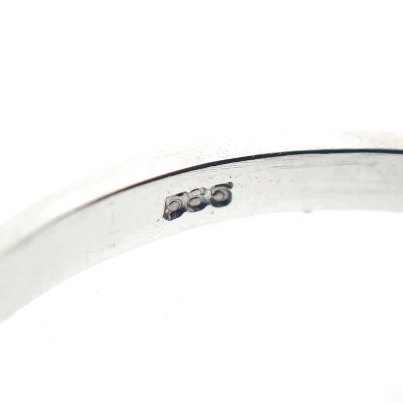 Image 7 of White gold entourage ring with diamond | 0.31 ct.