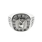 Image 3 of Silver men's ring | Playboy