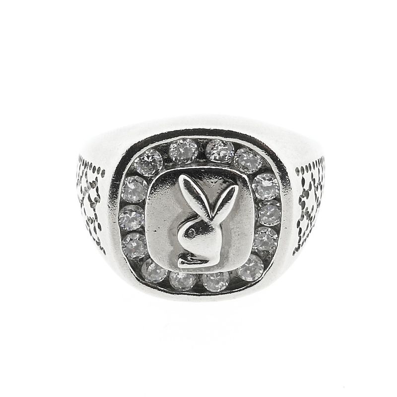 Image 3 of Silver men's ring | Playboy