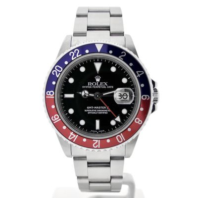 Image 1 of Rolex GMT-Master II 16710; GMT men's watch