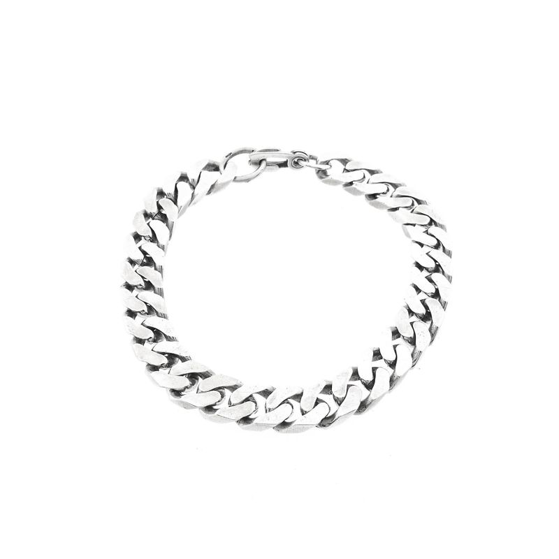 Image 3 of Silver Gourmet Link Bracelet