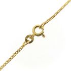 Image 5 of Gold gourmet link chain | 46 cm