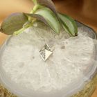 Image 11 of Silver diamond pendant with zirconia