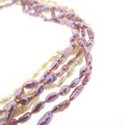 Image 4 of Pearl (baroque) necklace with gold decorative clasp | 52 cm