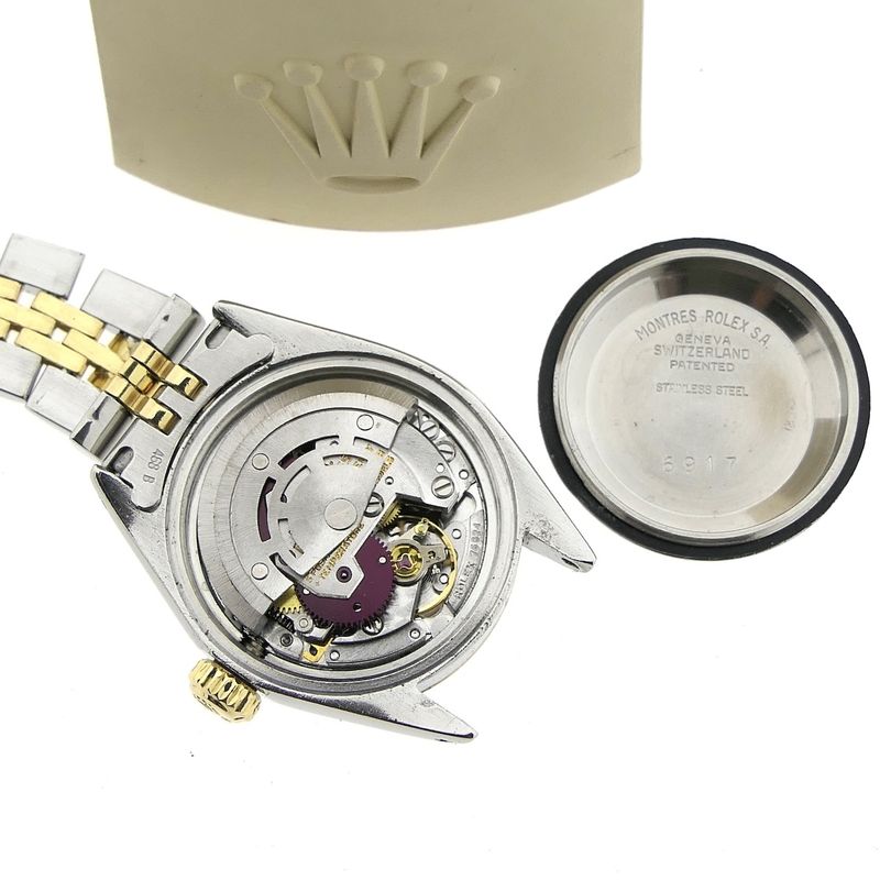 Image 16 of Rolex Datejust 26mm 6917; Gold/steel ladies watch