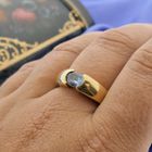 Image 7 of Gold ring with topaz