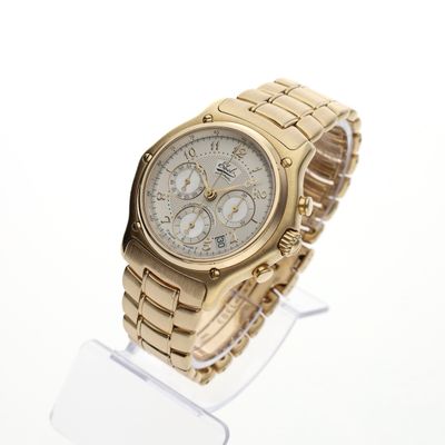 Image 2 of Ebel 1911 Le Modulor Chronograph E8137240; 18k gold men's watch