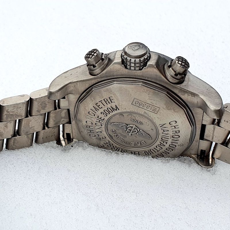 Image 9 of Breitling Avenger Titanium Chronograph Men's Watch | E13360