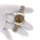 Image 7 of Rolex Oyster Perpetual Date 26mm 6917; Vintage 18k Gold/Steel Women's Watch