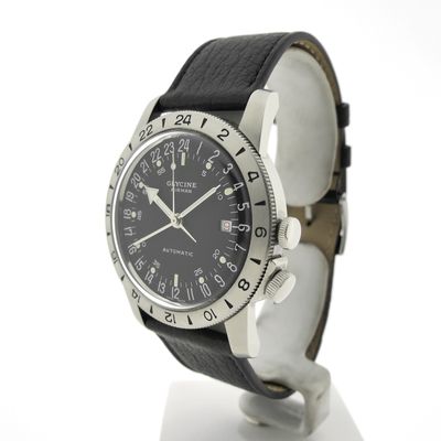 Glycine Airman No. 1 GMT Automatic GL0162; Men's watch Image 2 of Glycine Airman No. 1 GMT Automatic GL0162; Men's watch