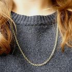 Image 9 of Gold jasseron link chain
