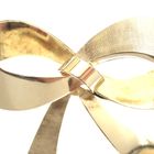 Image 3 of Gold brooch with a bow