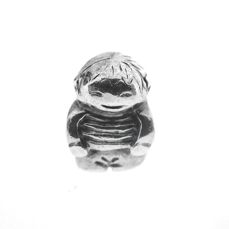 Image 1 of Pandora charm; Silver; Boy