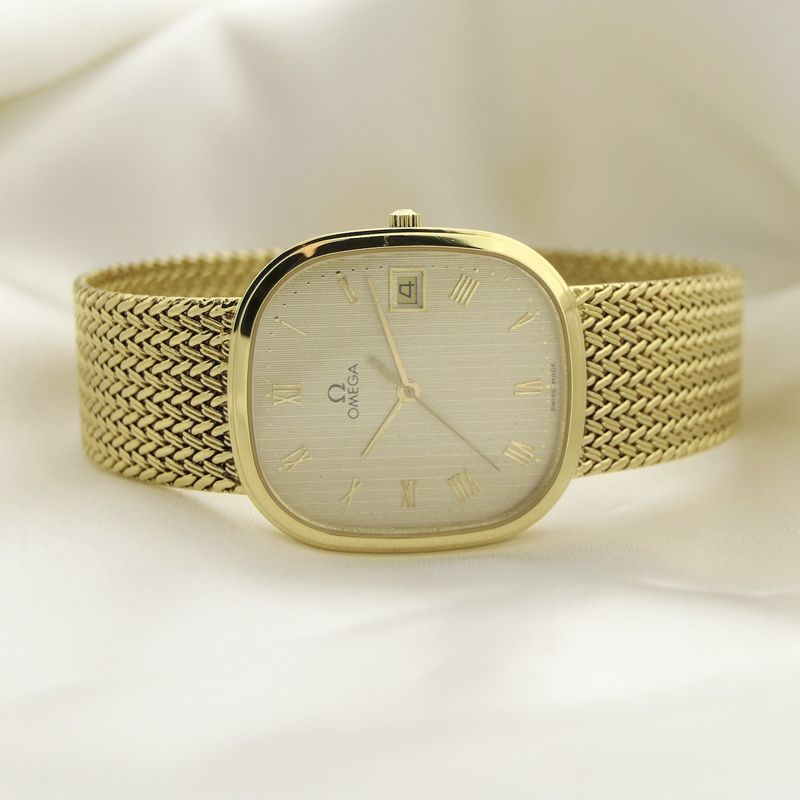 Image 10 of Omega 'Ellipse'; 18-carat gold men's watch