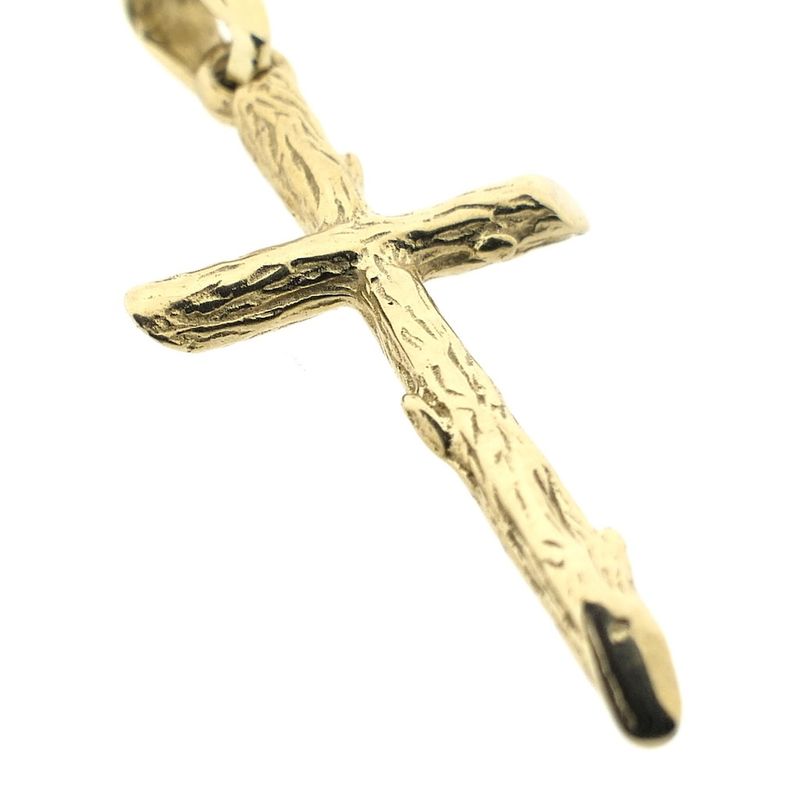 Image 3 of Gold pendant of a cross