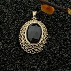 Image 10 of Vintage gold pendant with garnet
