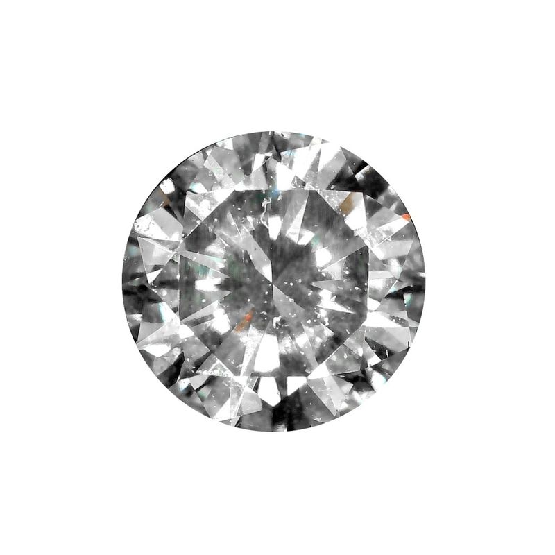 Image 1 of 0.18 ct. Brilliant cut diamond E/SI1 + HRD Certificate - Natural diamond